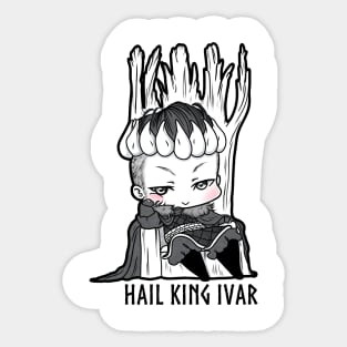 Hail king ivar Sticker